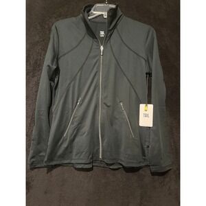 Tail Rachel Jacket‎ Full Zip UPF 50+ Sun Protection Athletic Gray Small